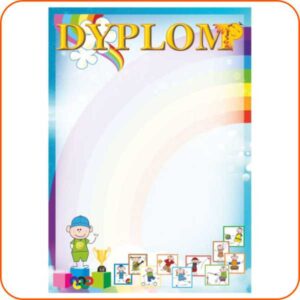 Dyplomy dla małych dzieci